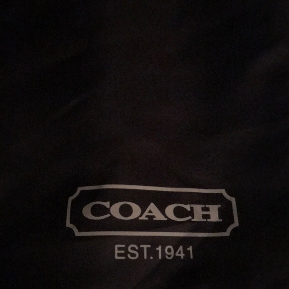 Black coach purse - Picture 5 of 8